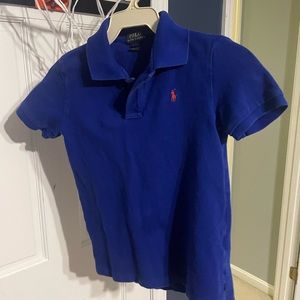 Ralph Lauren Polo Shirt Boys Size 7